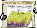 תרשים סכמטי של רכסי הנגב