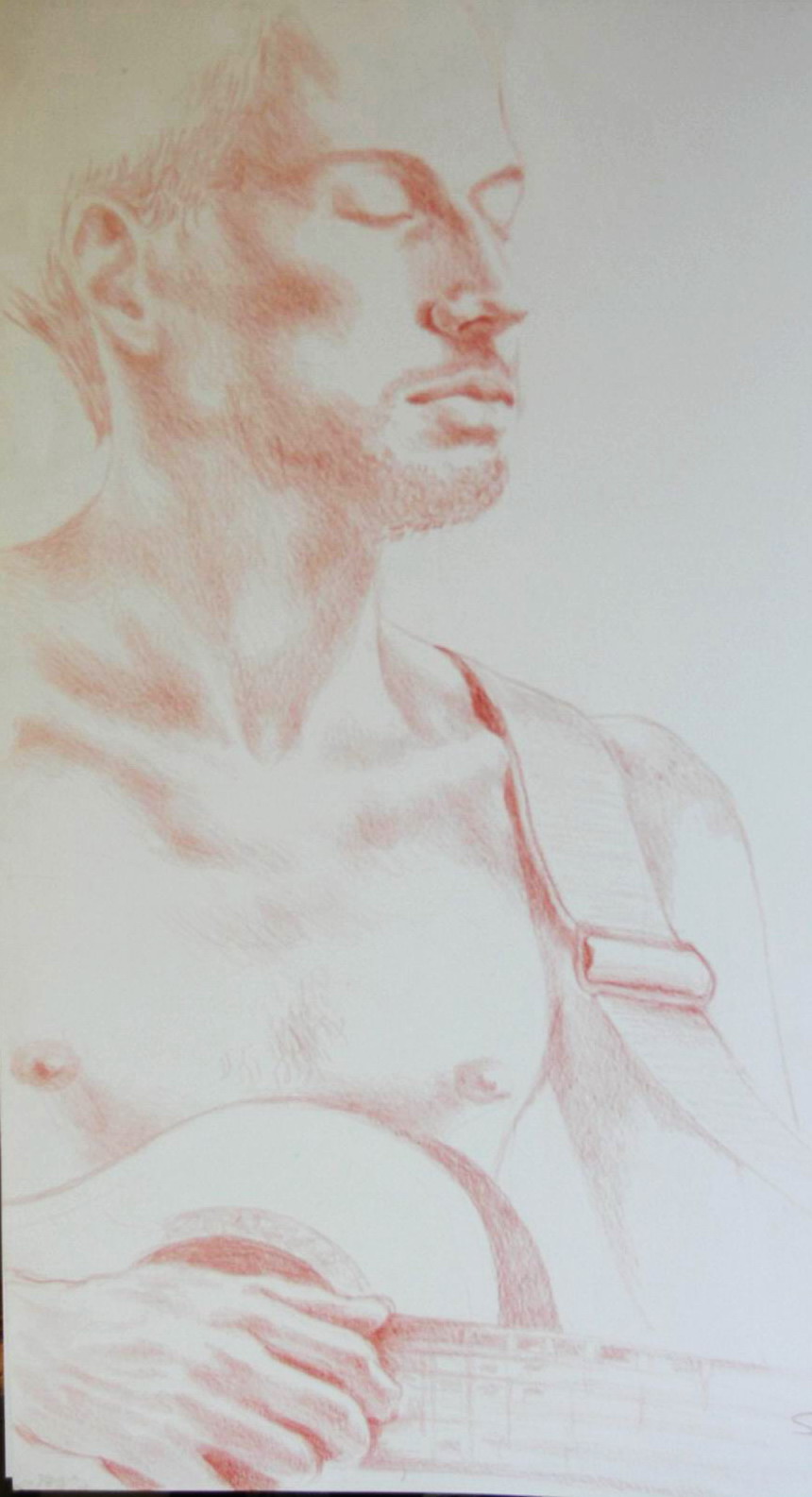 drawing_guitar player